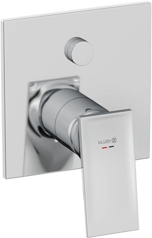 Встраиваемый смеситель для душа и ванны Kludi Decus 547590575 хром