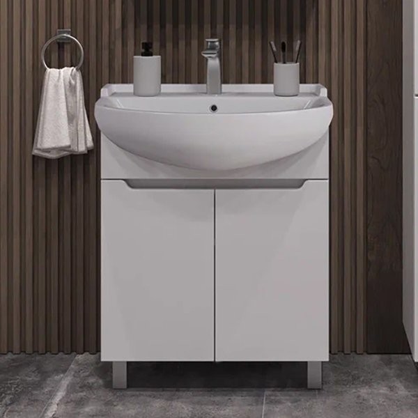 Тумба с раковиной SanStar Лайн 70 раковина Амур