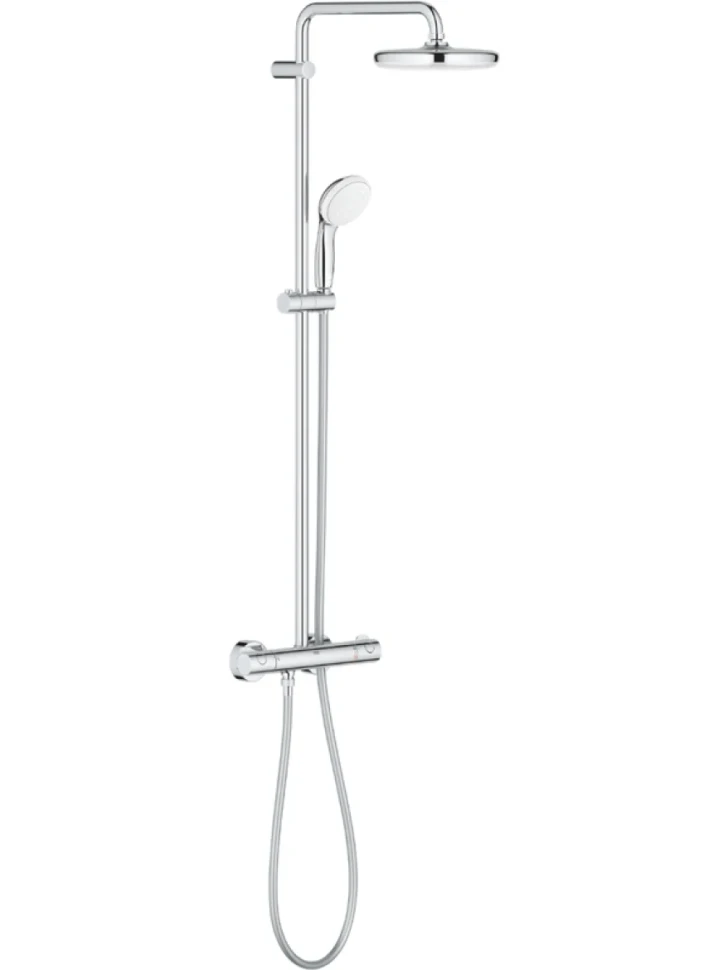 Душевая стойка Grohe Bau System 210 26699000 с термостатом, хром