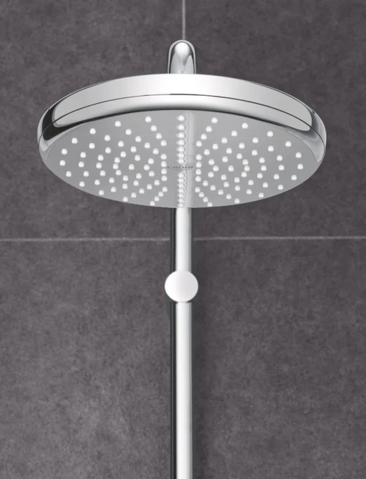 Душевая стойка Grohe Bau System 210 26699000 с термостатом, хром