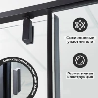 Душевой уголок Wasserkraft Elbe 74P20 Душевой уголок Wasserkraft Elbe 74P20