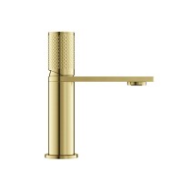 Смеситель для раковины Sancos Nexus, брашированное золото, PVD покрытие, SC9011BG