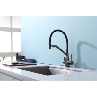 Смеситель для кухни с подключением фильтра Raglo R81.62.09, графит Смеситель для кухни с подключением фильтра Raglo R81.62.09, графит