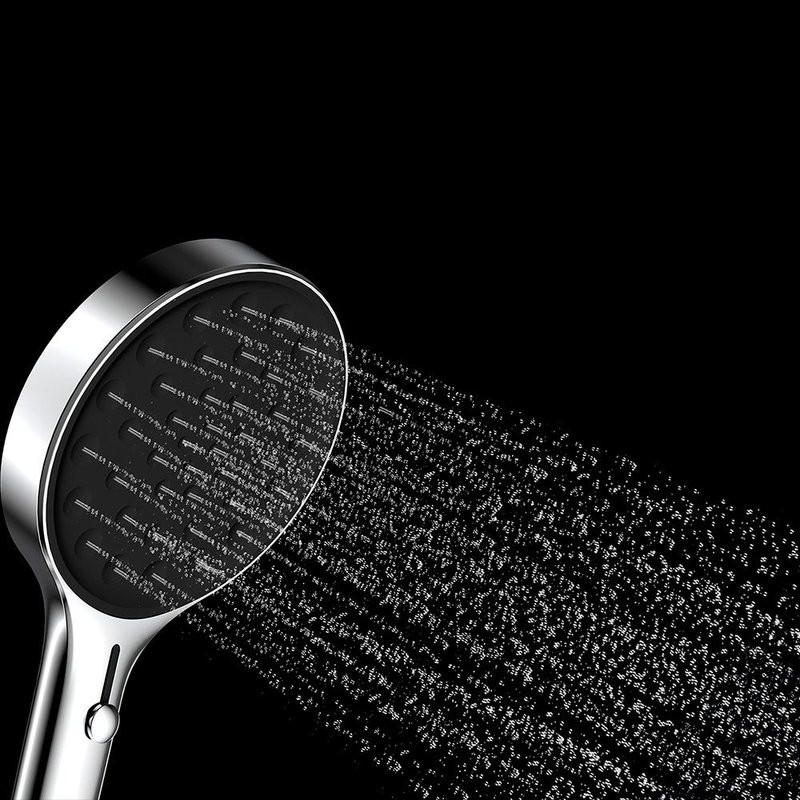 Лейка для душа 135 мм, 4 режима, хром, AQUAme AQM8501CR