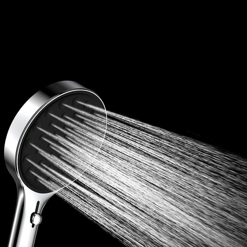 Лейка для душа 135 мм, 4 режима, хром, AQUAme AQM8501CR