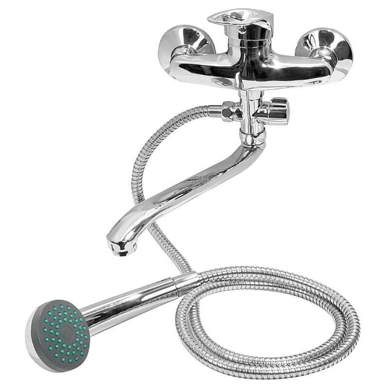 Смеситель с длинным изливом для ванны Frap H28 F2128-B хром