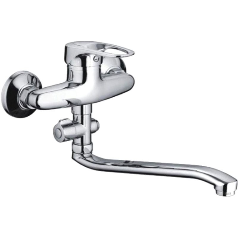 Смеситель с длинным изливом для ванны Frap H28 F2128-B хром