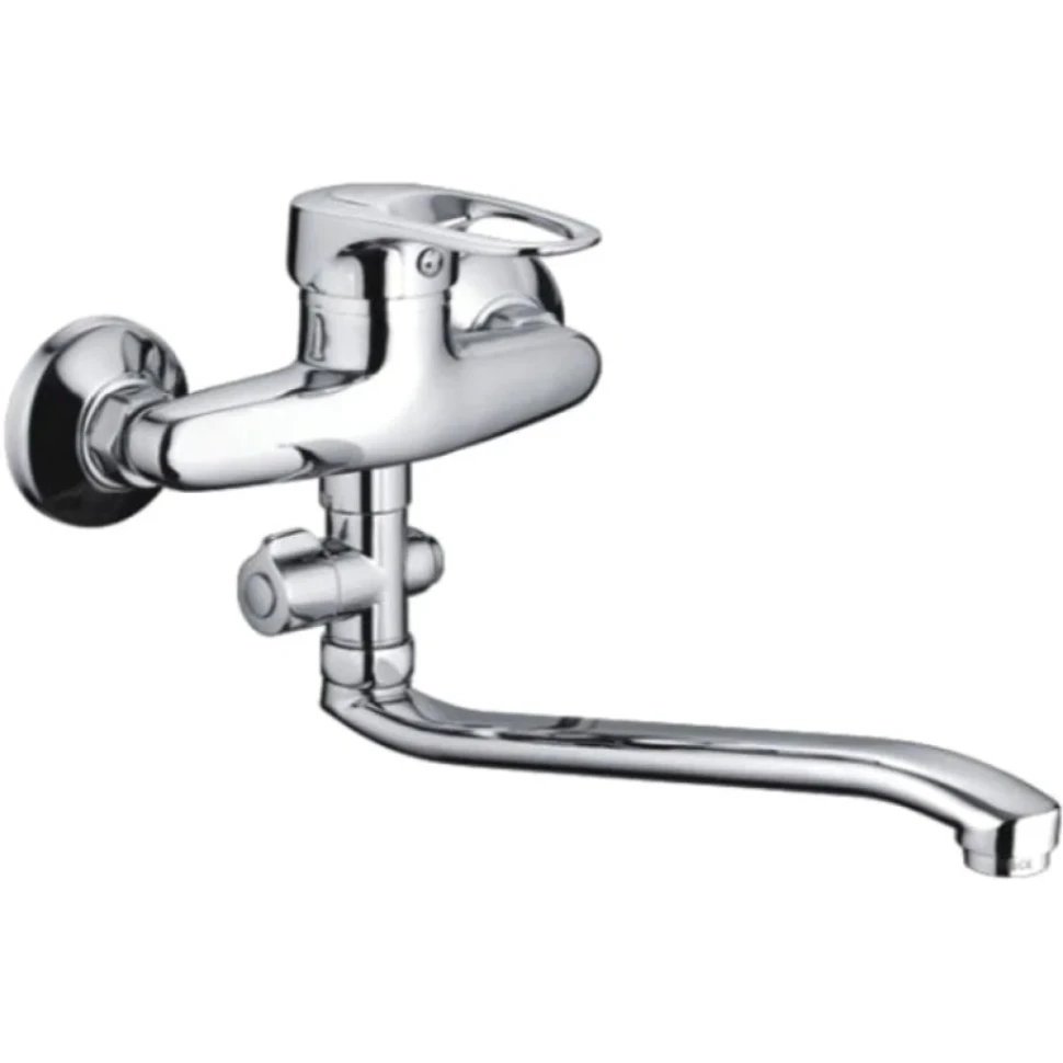 Смеситель с длинным изливом для ванны Frap H28 F2128-B хром