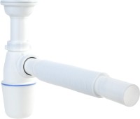 Сифон для раковины EWRIKA 0301003024 32 мм, бутылочный, матовый белый