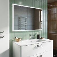 Зеркало IDDIS Brick 100 c термообогревом и подсветкой