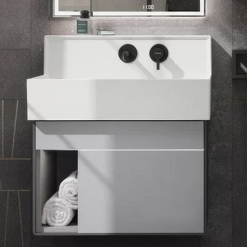 Тумба с раковиной KERAMA MARAZZI Logica M 65 серая