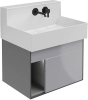 Тумба с раковиной KERAMA MARAZZI Logica M 65 серая