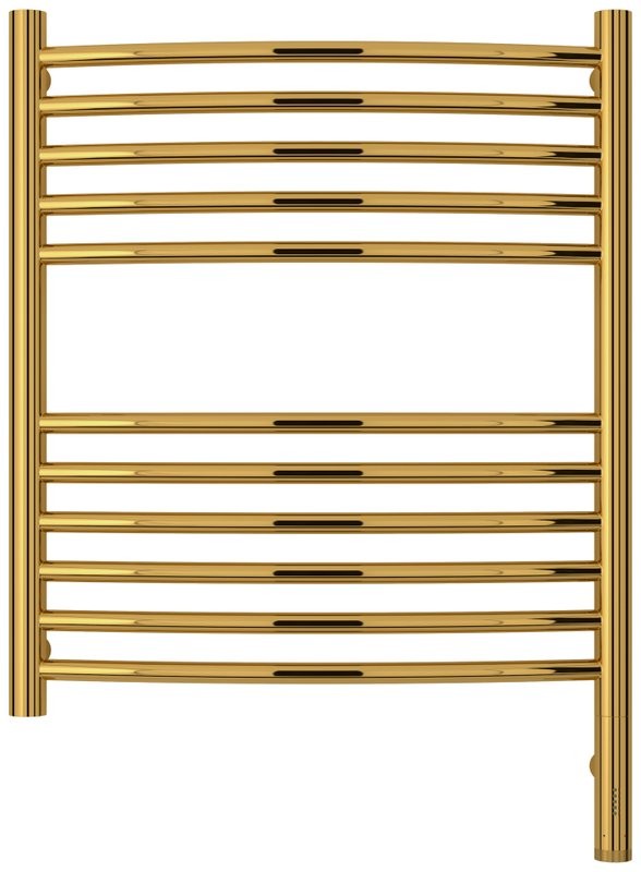 Полотенцесушитель электрический Сунержа Богема 3.1 03-6003-6050 70x55 см, подключение справа, золото, лесенка