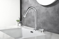 Смеситель для раковины Black&White Gravity 7108C chrome Смеситель для раковины Black&White Gravity 7108C chrome