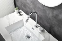 Смеситель для раковины Black&White Gravity 7108C chrome Смеситель для раковины Black&White Gravity 7108C chrome