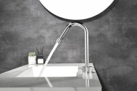 Смеситель для раковины Black&White Gravity 7108C chrome Смеситель для раковины Black&White Gravity 7108C chrome