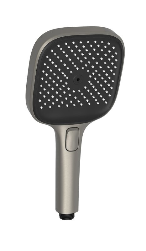 Душевая лейка Sancos Nok square SC6002GG воронёная сталь/черный матовый 3 режима