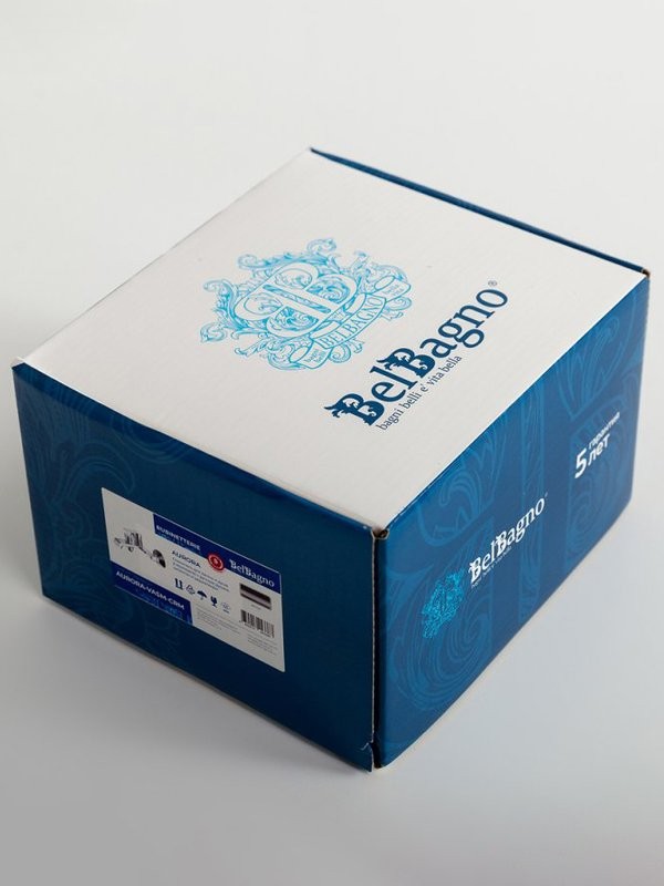 Комплект для ванной BelBagno Aurora AURORA-VASM/LVM-CRM хром