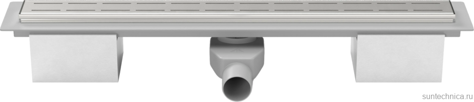 Душевой трап (лоток) MCH Chudej Line CHPA650LN 65 см, решетка хром, с сифоном