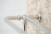 Полотенцесушитель водяной Сунержа Ренессанс 86x50, 6 секций, с полкой, хром