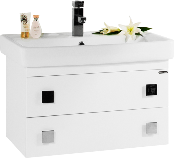 Тумба под раковину Vod-Ok Квадро 70 белая