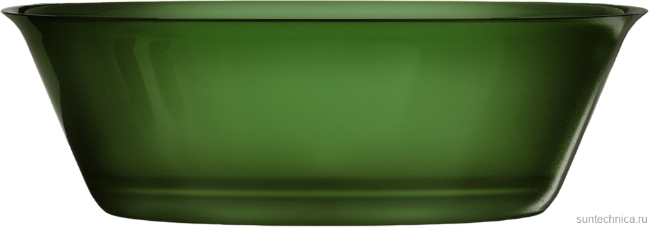 Акриловая ванна Abber Kristall AT9707 Emerald 170x75 см, отдельностоящая, овальная, с донным клапаном