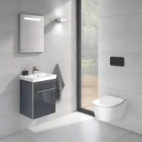 Кнопка смыва Villeroy & Boch Viconnect 922400RB черная глянцевая Кнопка смыва Villeroy & Boch Viconnect 922400RB черная глянцевая