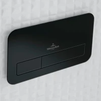 Кнопка смыва Villeroy & Boch Viconnect 922400RB черная глянцевая Кнопка смыва Villeroy & Boch Viconnect 922400RB черная глянцевая