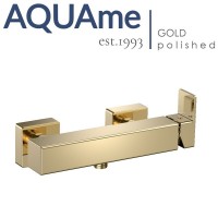 Смеситель для душа AQUAme Savona полированное золото AQM6813GG