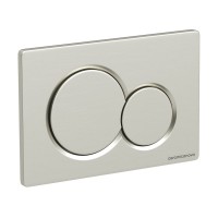 Кнопка смыва для унитаза Ceramicanova CN12-003BN пластик, цвет брашированный никель