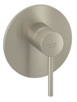 Встраиваемый смеситель для душа и ванны Kludi Bozz 38755N576 С ВНУТРЕННЕЙ ЧАСТЬЮ, брашированный никель PVD