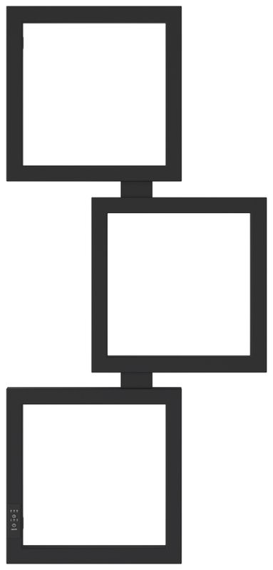 Полотенцесушитель электрический Сунержа Этюд ES 31-0846-1050 105x50 см, подключение слева, матовый черный