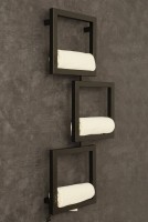 Полотенцесушитель электрический Сунержа Этюд ES 31-0846-1050 105x50 см, подключение слева, матовый черный