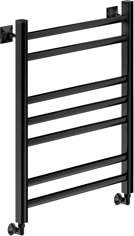 Полотенцесушитель водяной Ника Modern ЛМ 5 60/40, черный матовый