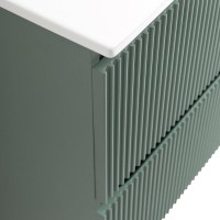 Тумба с раковиной BelBagno Uno 120 подвесная, 4 ящика, матовая еловая