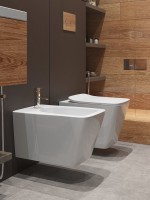 Биде подвесное Timo Soli TK-304 белое