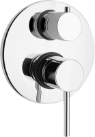 Встраиваемый смеситель для душа и ванны Paini Cox 78CR6911 С ВНУТРЕННЕЙ ЧАСТЬЮ