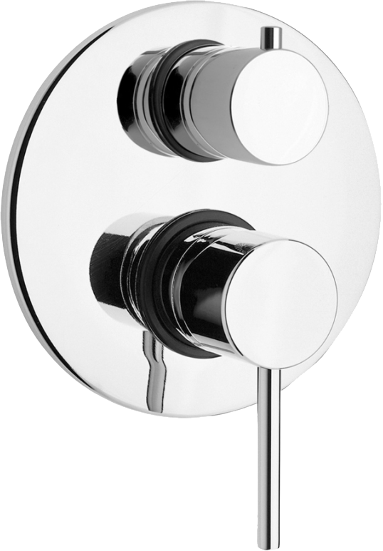 Встраиваемый смеситель для душа и ванны Paini Cox 78CR6911 С ВНУТРЕННЕЙ ЧАСТЬЮ