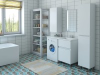 Тумба с раковиной Эстет Dallas Luxe 115 R напольная, 2 ящика