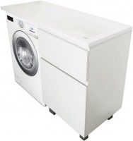 Тумба с раковиной Эстет Dallas Luxe 115 R напольная, 2 ящика
