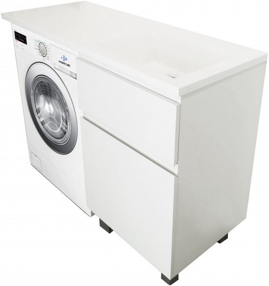 Тумба с раковиной Эстет Dallas Luxe 115 R напольная, 2 ящика