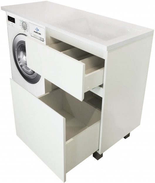 Тумба с раковиной Эстет Dallas Luxe 115 R напольная, 2 ящика