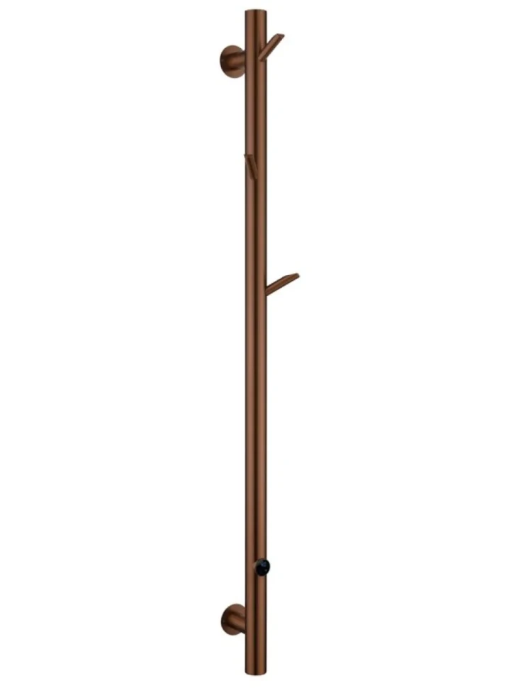 Полотенцесушитель электрический Boheme Oak 724-50-BRB 150x5 см, brushed bronze, I-образный, из стали