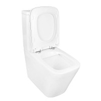 Унитаз-компакт напольный AZARIO Quadro AZ-2175 UQ1 глянцевый белый