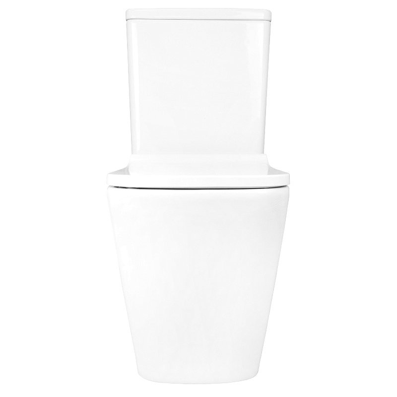 Унитаз-компакт напольный AZARIO Quadro AZ-2175 UQ1 глянцевый белый