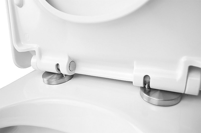 Унитаз-компакт напольный AZARIO Quadro AZ-2175 UQ1 глянцевый белый