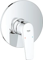 Встраиваемый смеситель для душа и ванны Grohe BauFlow 29112000 С ВНУТРЕННЕЙ ЧАСТЬЮ хром Встраиваемый смеситель для душа и ванны Grohe BauFlow 29112000 С ВНУТРЕННЕЙ ЧАСТЬЮ хром