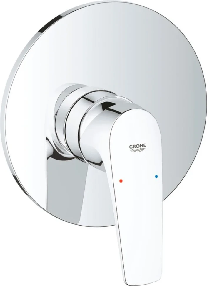 Встраиваемый смеситель для душа и ванны Grohe BauFlow 29112000 С ВНУТРЕННЕЙ ЧАСТЬЮ  хром