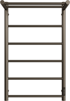 Полотенцесушитель электрический Двин Fj neo 80х50, оружейная сталь, с полкой