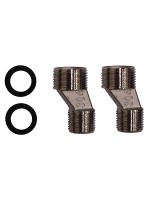 Смеситель с длинным изливом для ванны AZARIO Alanti AZ-K1732MG золото матовое